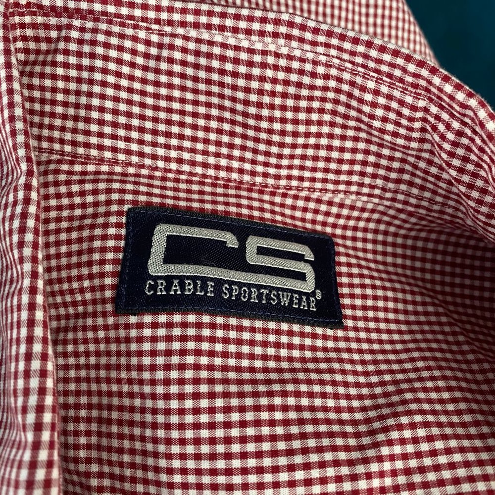 Alabama Crimson Tide Checkered Button Down Shirt - Picture 6 of 6